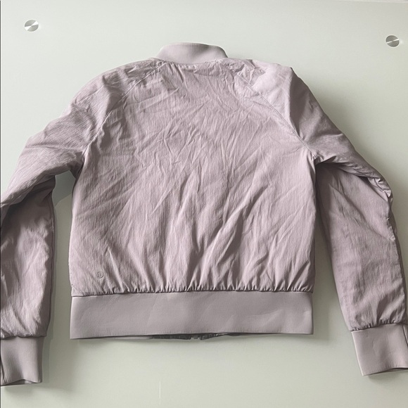 Lululemon Athletica Non-Stop Bomber Reversible Jacket Sz 6 - Picture 8 of 16